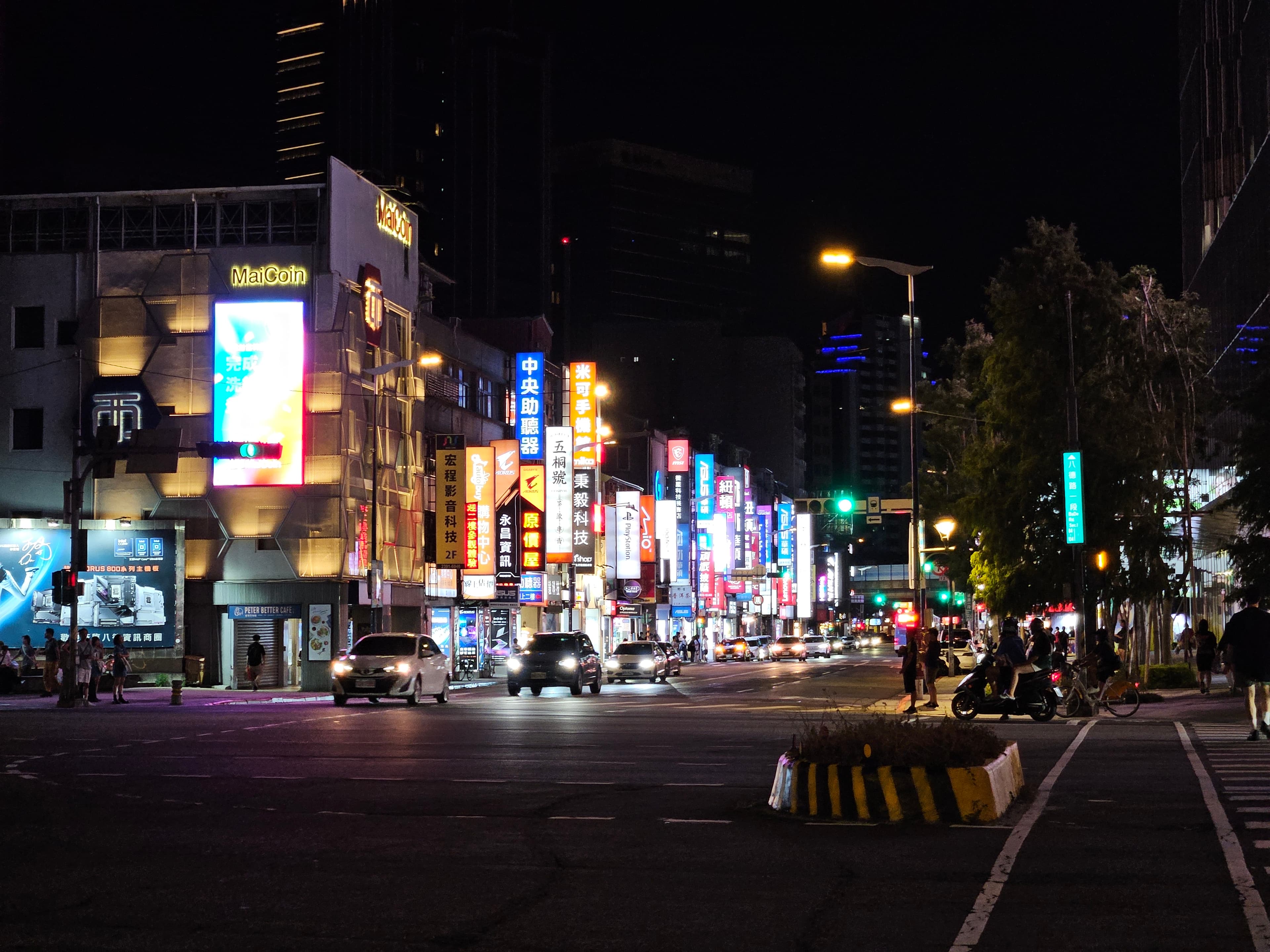 Taipei city streets